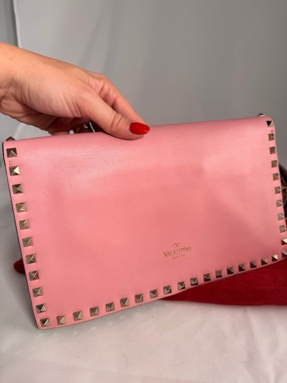 Valentino Rockstud Clutch