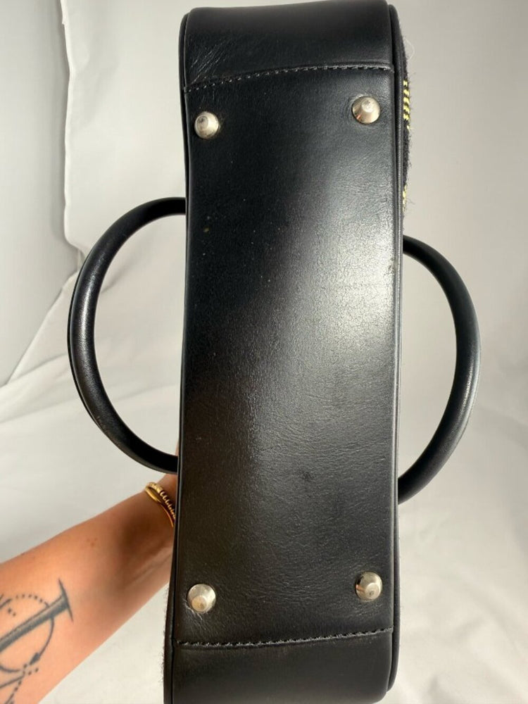 Burberry Wool Plaid Handbag