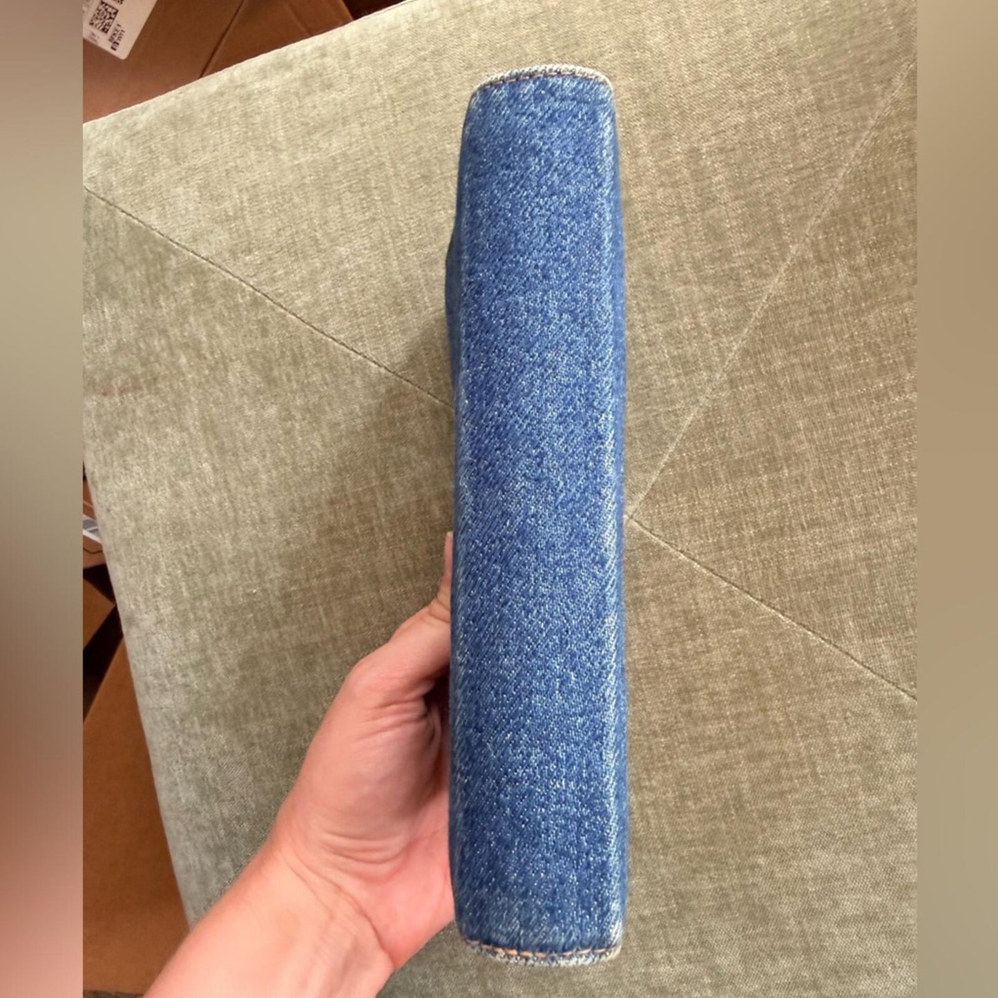 CHANEL 1997 Denim CC Logo Agenda Cover MM