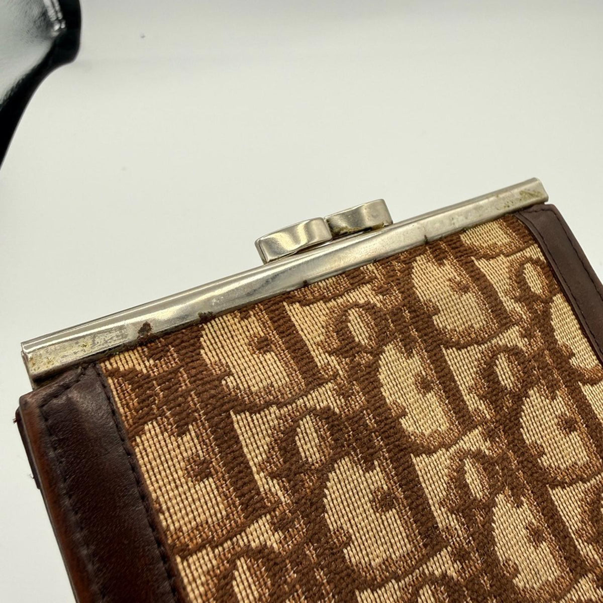 Vintage Diorissimo Pattern French Wallet