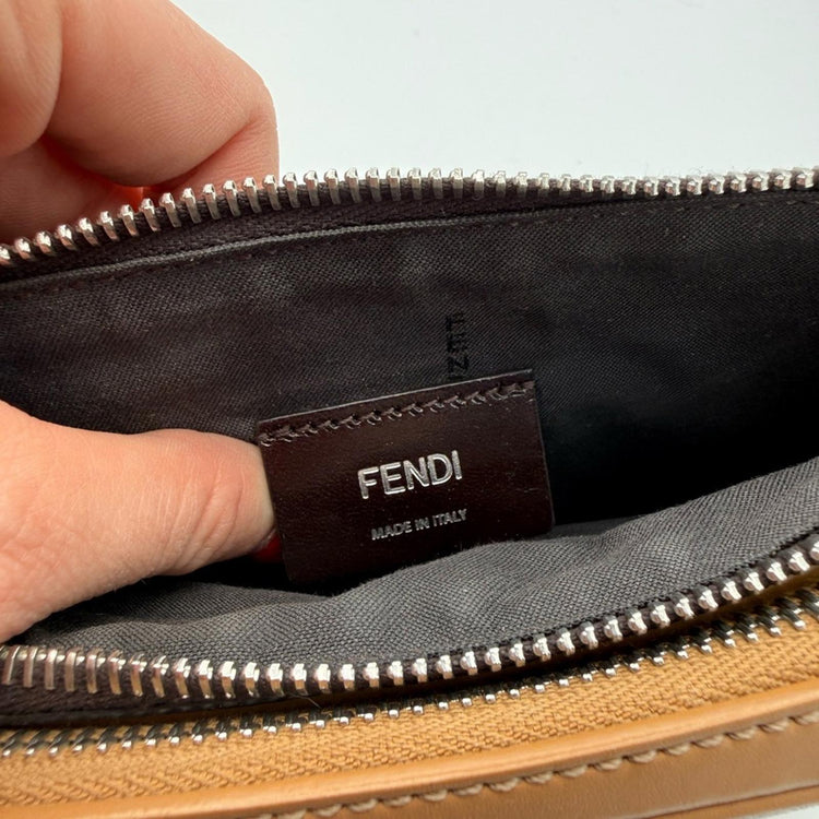 Fendi Tan and Black Belt Bag