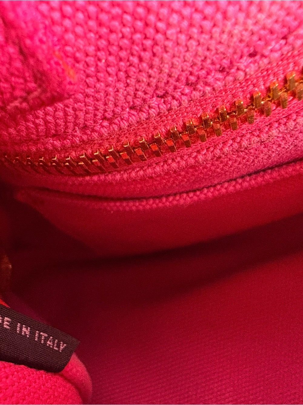 Prada Canapa Pink Canvas Tote Bag