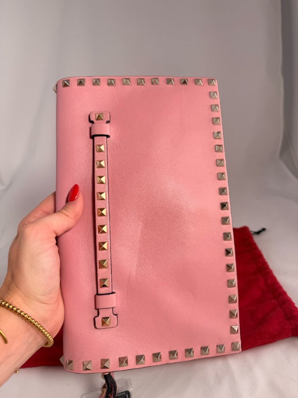Valentino Rockstud Clutch