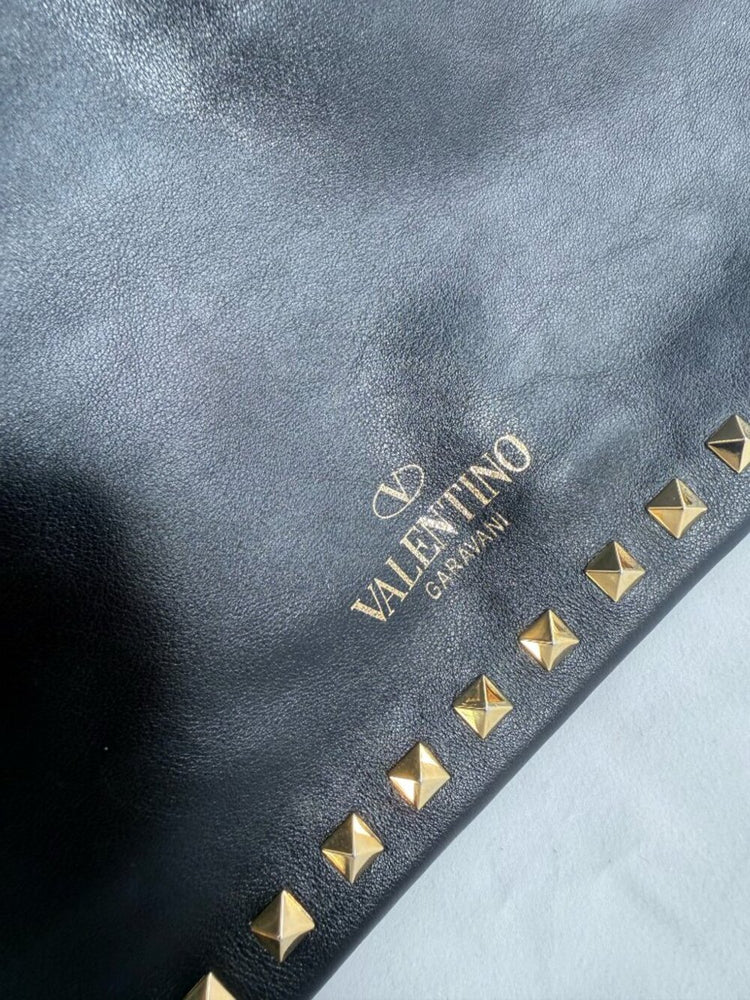 Valentino Rockstud Large Clutch