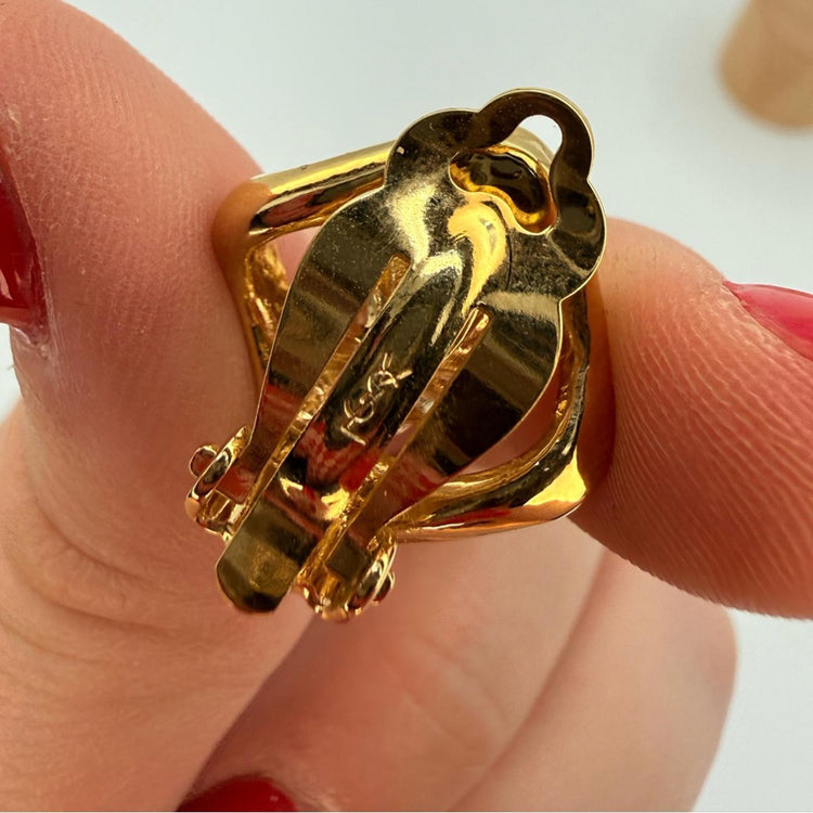 YSL Clip-on Earrings
