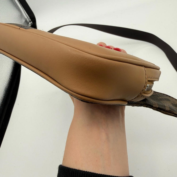 Fendi Tan and Black Belt Bag