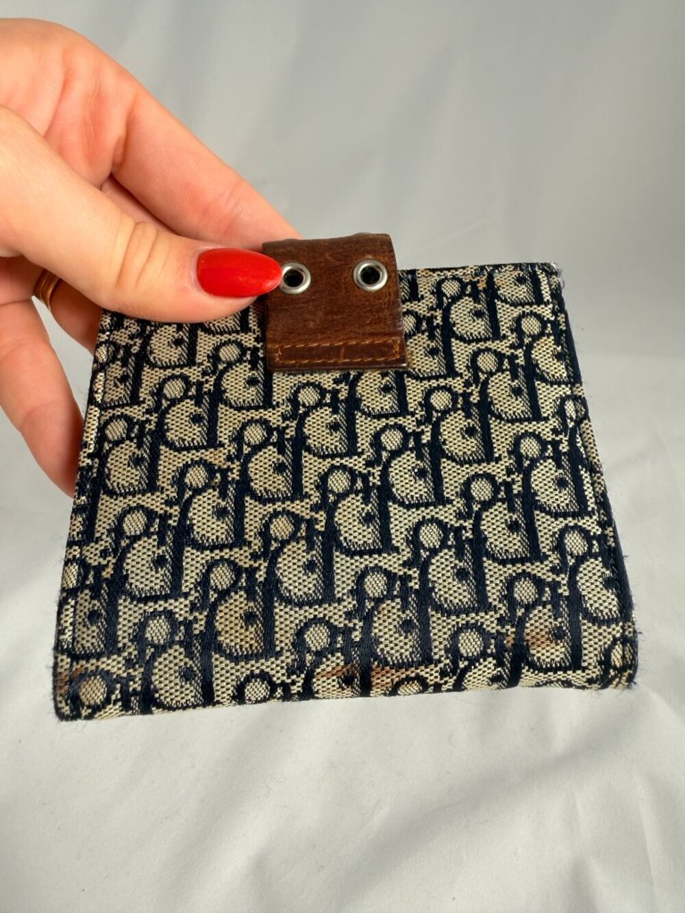 Dior John Galliano Era 2002 Vintage Trotter Wallet