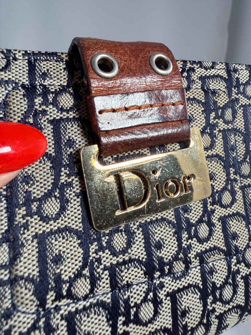 Dior John Galliano Era 2002 Vintage Trotter Wallet