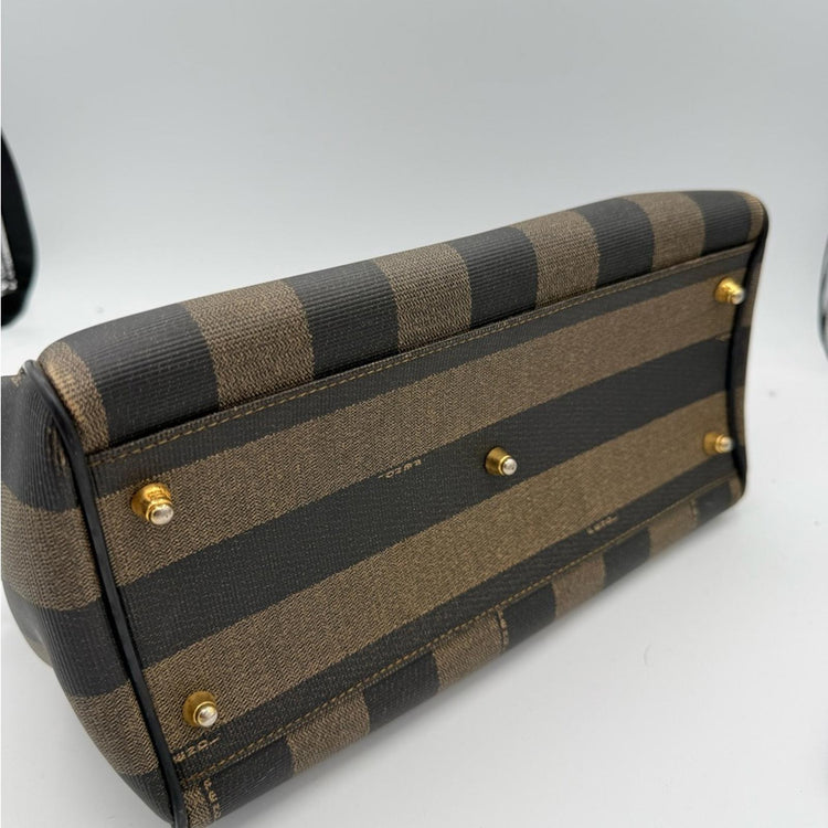 Fendi Pequin Boston bag
