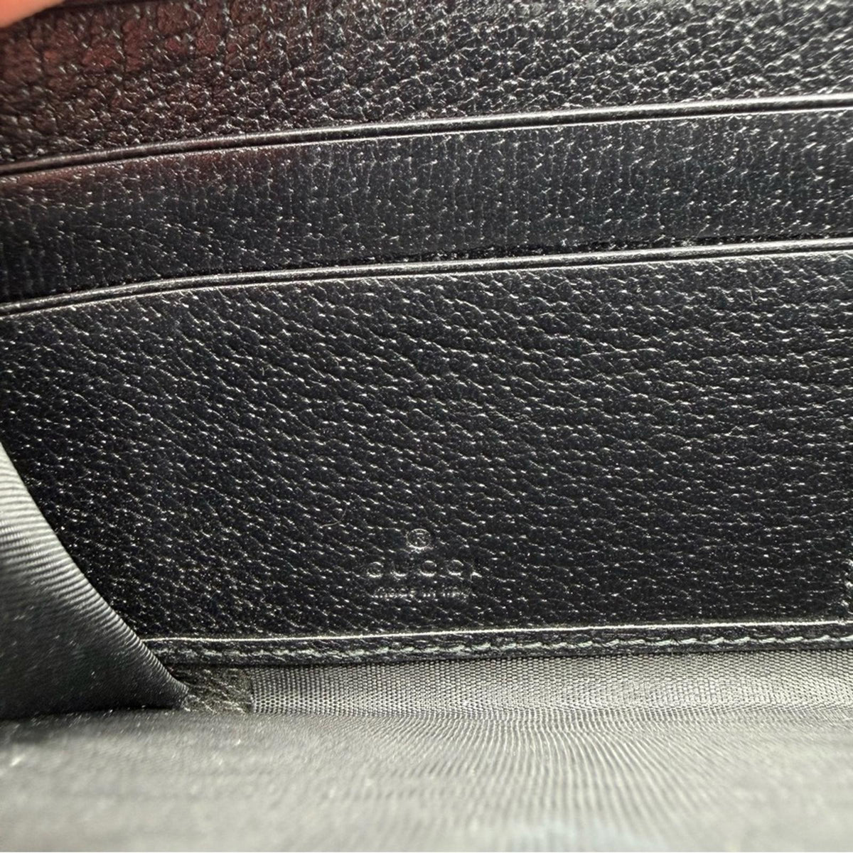 Gucci Leather Zip-Around Wallet