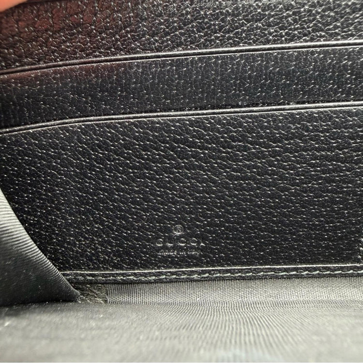 Gucci Leather Zip-Around Wallet