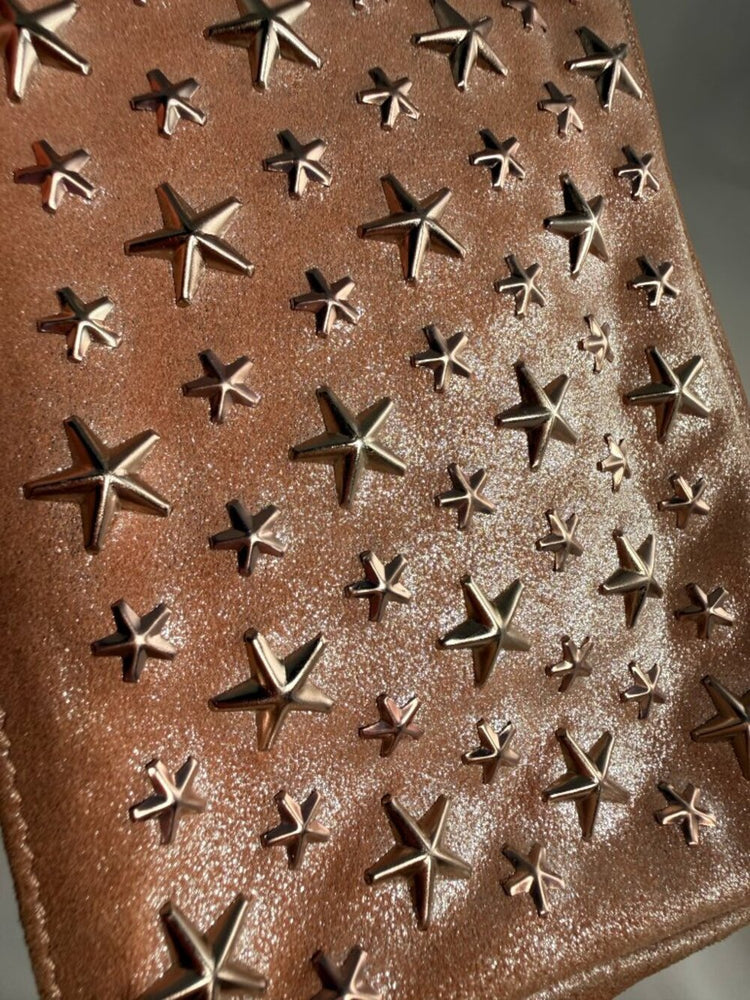 Jimmy Choo Metallic Star Studded Pouchette