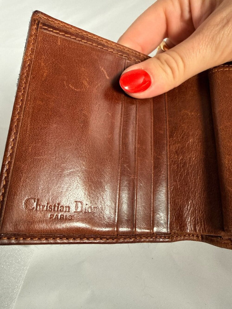 Dior John Galliano Era 2002 Vintage Trotter Wallet