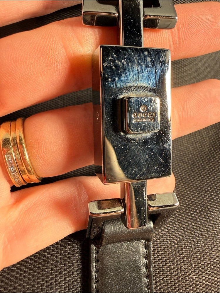 Gucci Jackie in Black w/ Pink Interior