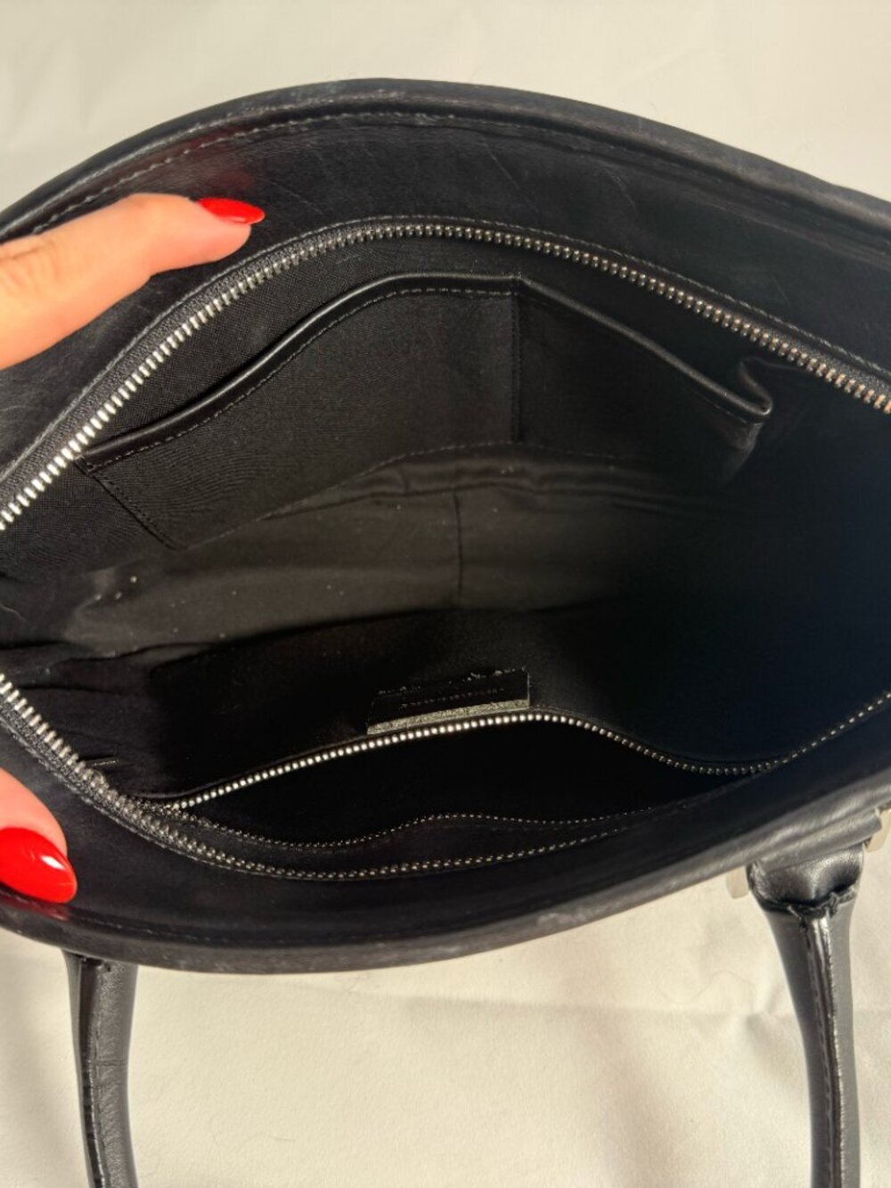 Burberry Wool Plaid Handbag