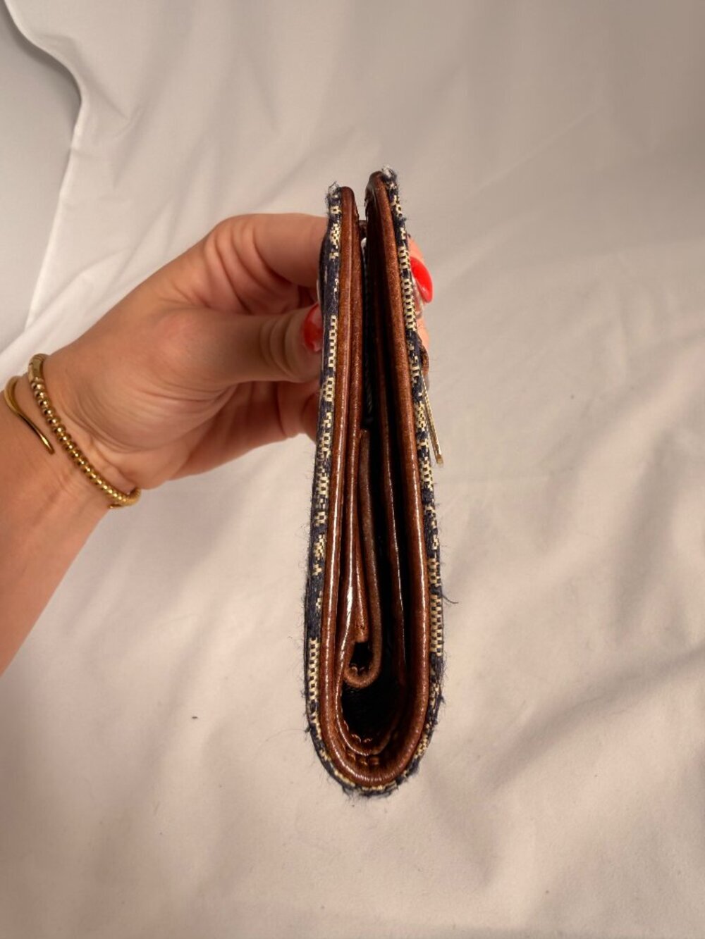 Dior John Galliano Era 2002 Vintage Trotter Wallet